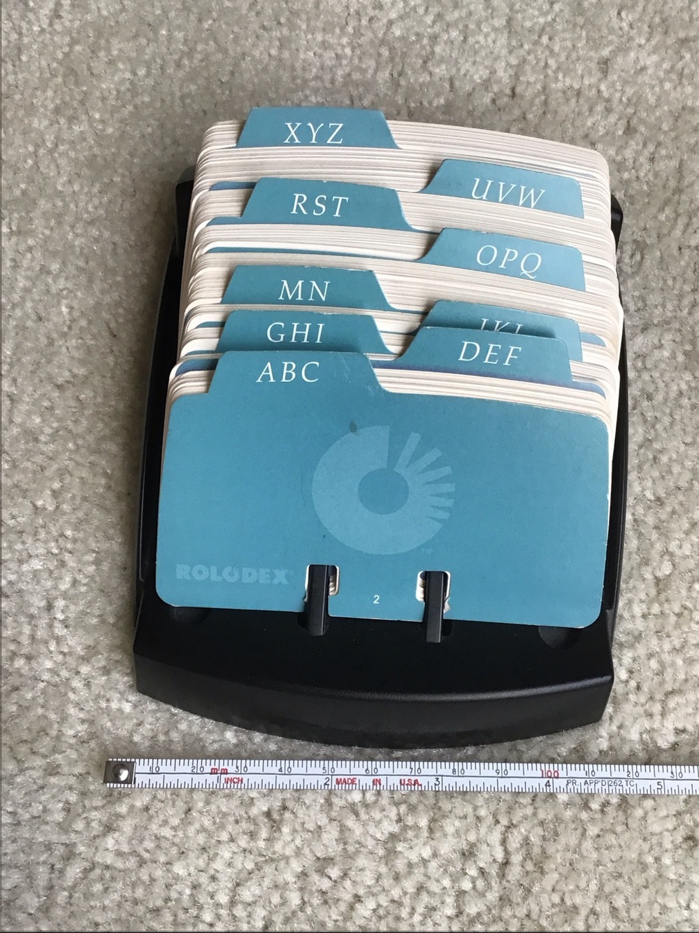 Vintage Rolodex Address/Phone Number Organizer - Picture 11 of 12